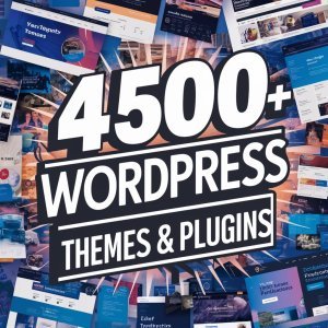 Power Up Your Website: 4500+ Eye-Catching WordPress Themes & Plugins Collection!