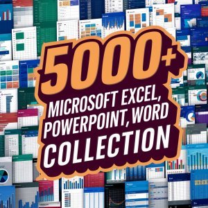 Master Your Office Suite: 5000+ Excel, PowerPoint, Word Super Collection