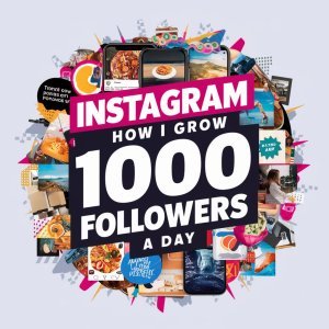 INSTAGRAM : How I Grow 1000 Followers a Day