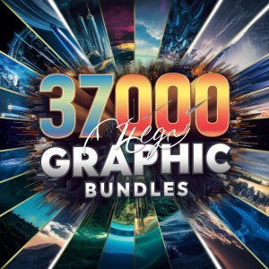 Ultimate 37K Mega Graphic Bundle: Unleash Your Creativity